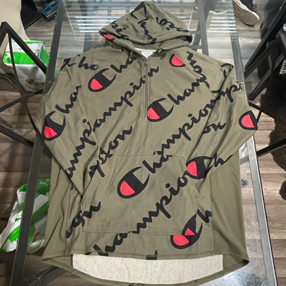 OLIVE GREEN CHAMPION JOGGER SET
